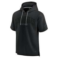NFL Los Angeles Chargers Unisex Elements Ready Short Sleeve Pullover Hoodie