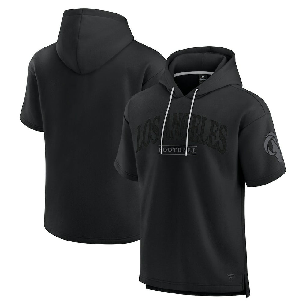 NFL Los Angeles Rams Unisex Elements Ready Short Sleeve Pullover Hoodie