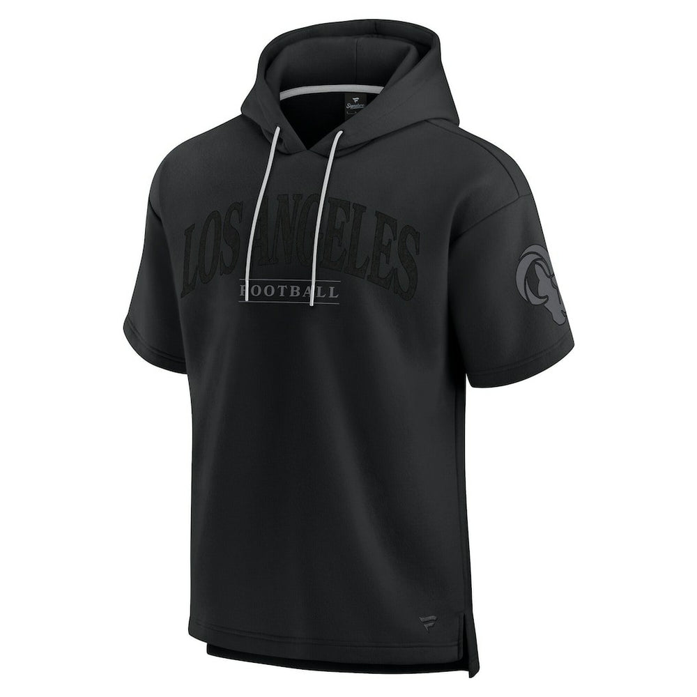NFL Los Angeles Rams Unisex Elements Ready Short Sleeve Pullover Hoodie