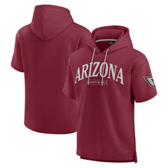 NFL Arizona Cardinals Unisex Elements Ready Short Sleeve Pullover Hoodie