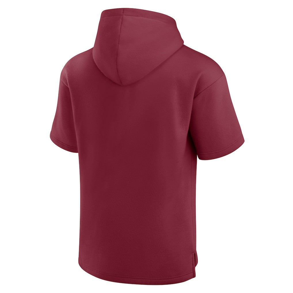 NFL Arizona Cardinals Unisex Elements Ready Short Sleeve Pullover Hoodie