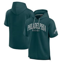 NFL Philadelphia Eagles Unisex Elements Ready Short Sleeve Pullover Hoodie