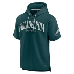 NFL Philadelphia Eagles Unisex Elements Ready Short Sleeve Pullover Hoodie
