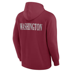 NFL Washington Commanders Elements Blaze Tri-Blend Long Sleeve Hoodie T-Shirt