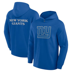 NFL New York Giants Elements Blaze Tri-Blend Long Sleeve Hoodie T-Shirt