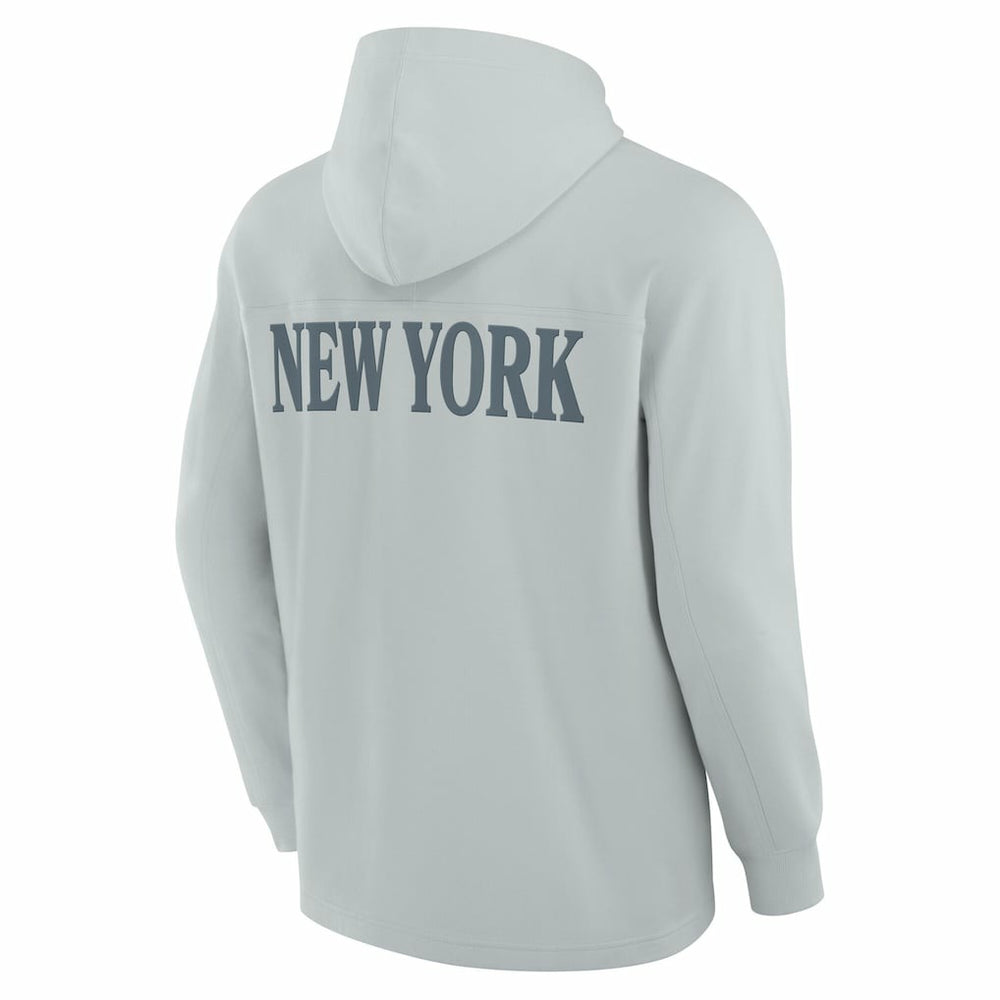 NFL New York Jets Elements Blaze Tri-Blend Long Sleeve Hoodie T-Shirt
