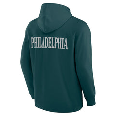 NFL Philadelphia Eagles Elements Blaze Tri-Blend Long Sleeve Hoodie T-Shirt