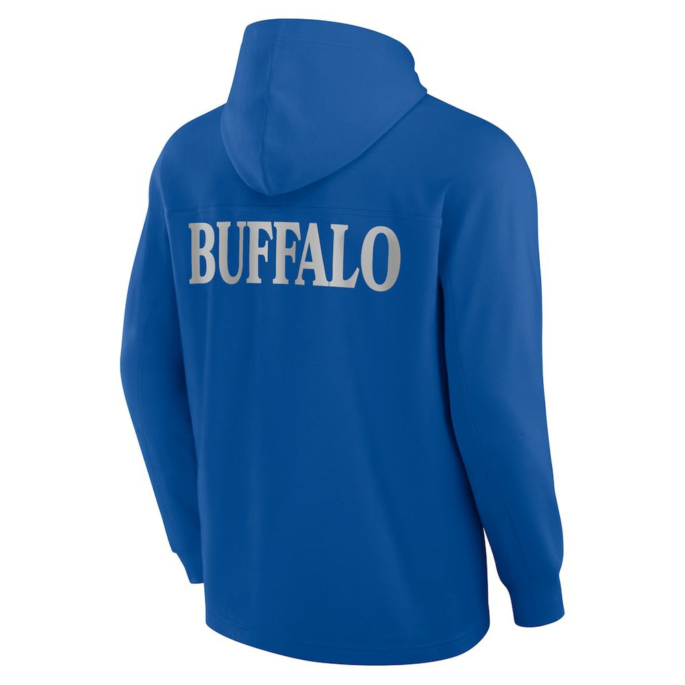 NFL Buffalo Bills Elements Blaze Tri-Blend Long Sleeve Hoodie T-Shirt