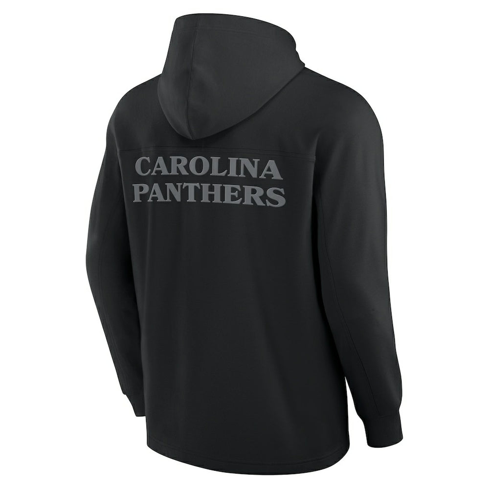 NFL Carolina Panthers Elements Blaze Tri-Blend Long Sleeve Hoodie T-Shirt