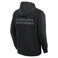 NFL Carolina Panthers Elements Blaze Tri-Blend Long Sleeve Hoodie T-Shirt