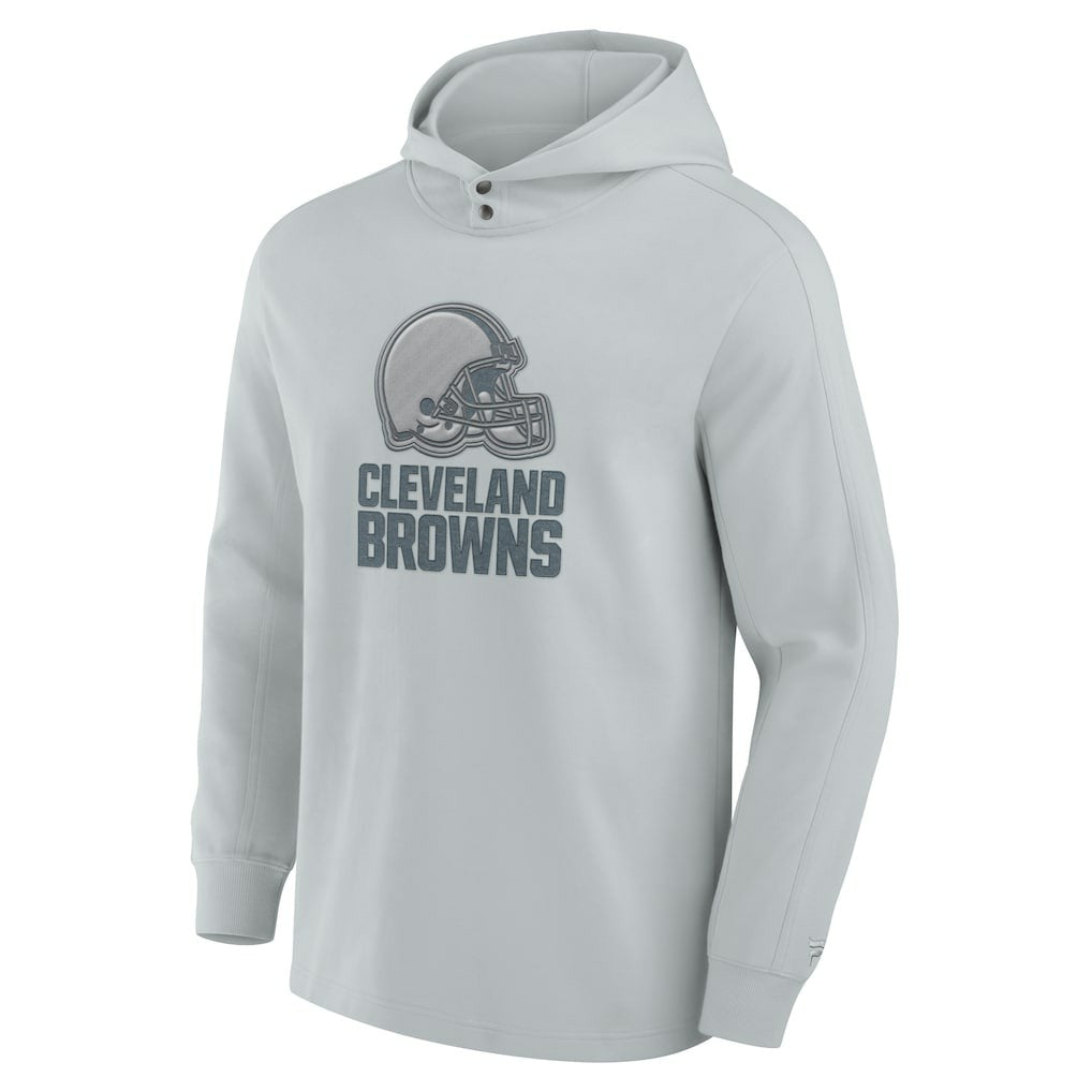 NFL Cleveland Browns Elements Blaze Tri-Blend Long Sleeve Hoodie T-Shirt