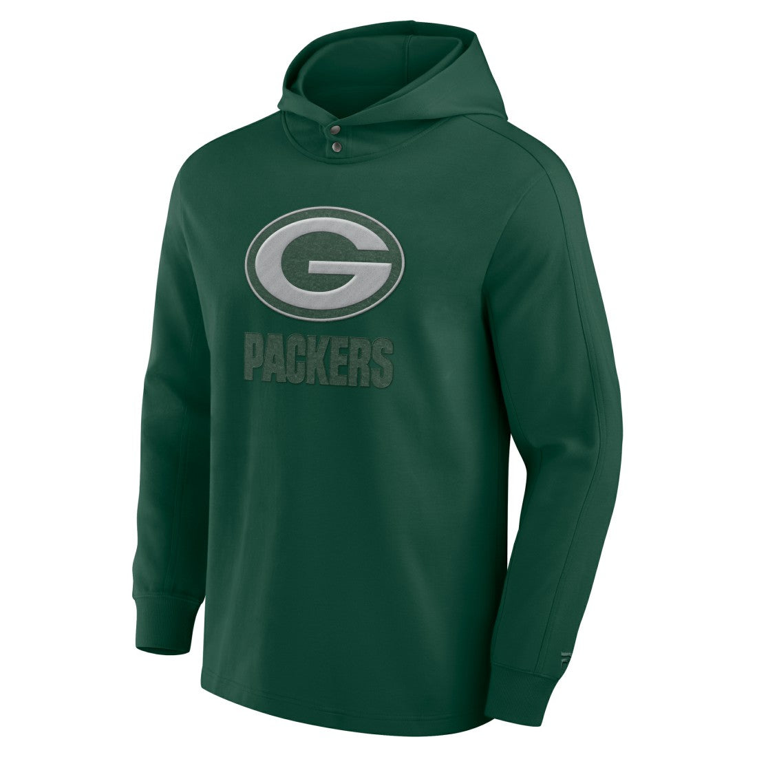 NFL Green Bay Packers Elements Blaze Tri-Blend Long Sleeve Hoodie T-Shirt
