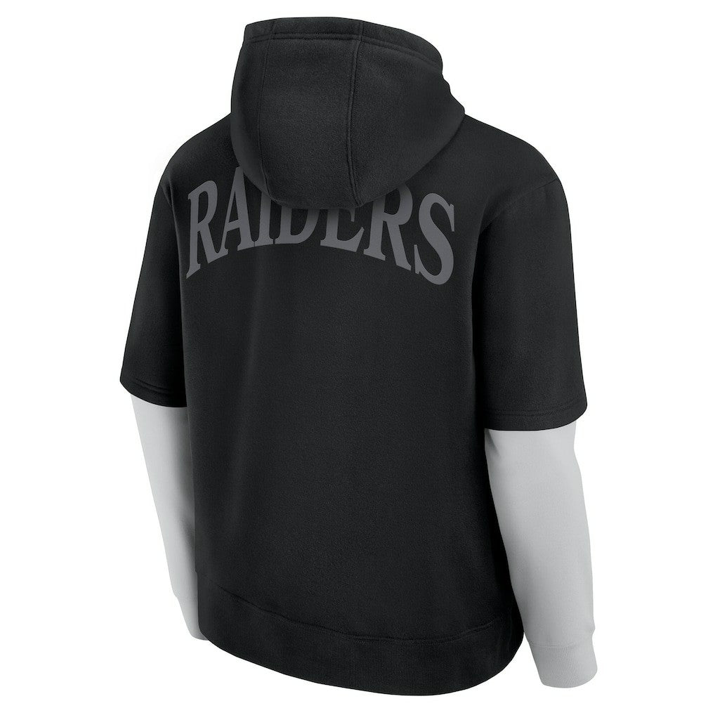 NFL Las Vegas Raiders Unisex Sleek Elements Pullover Hoodie