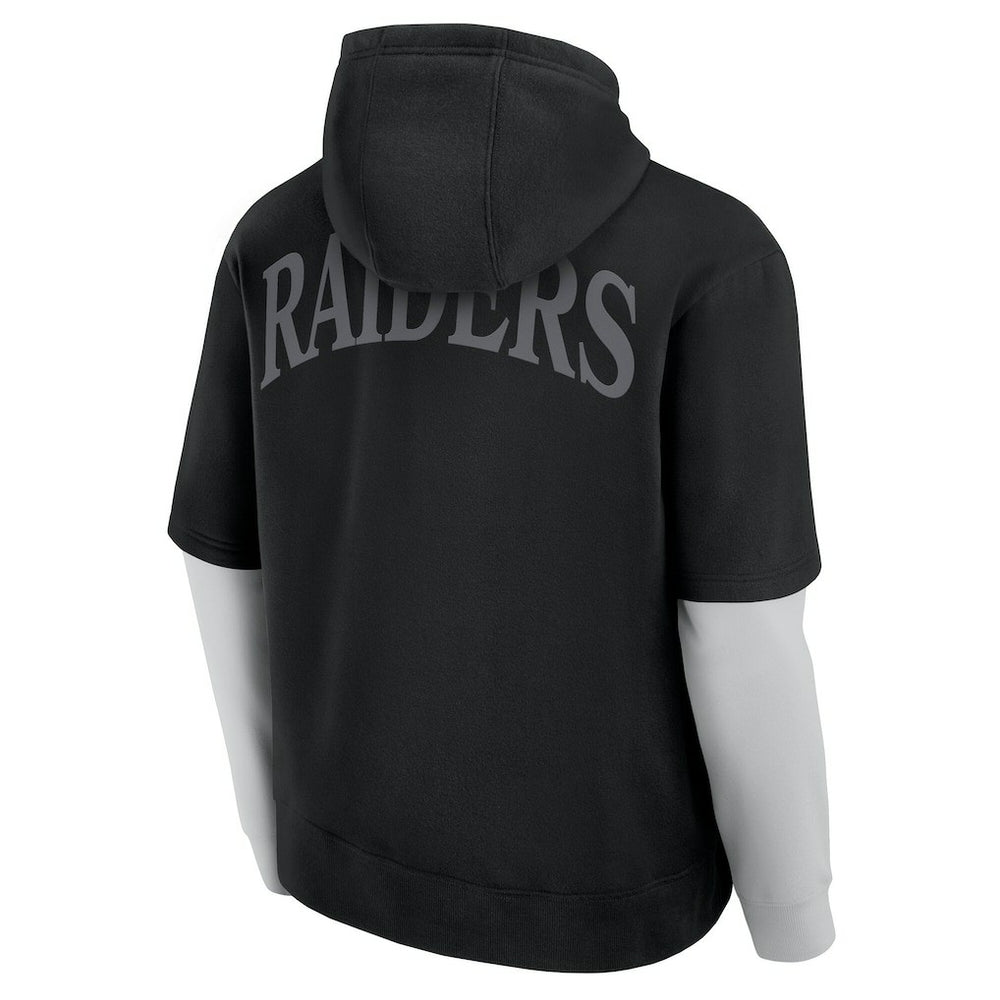 NFL Las Vegas Raiders Unisex Sleek Elements Pullover Hoodie