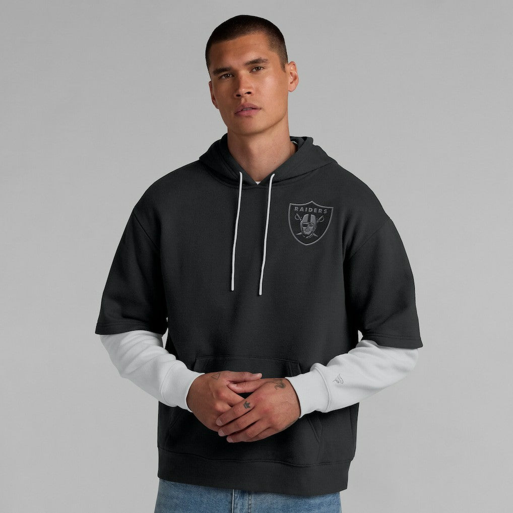 NFL Las Vegas Raiders Unisex Sleek Elements Pullover Hoodie