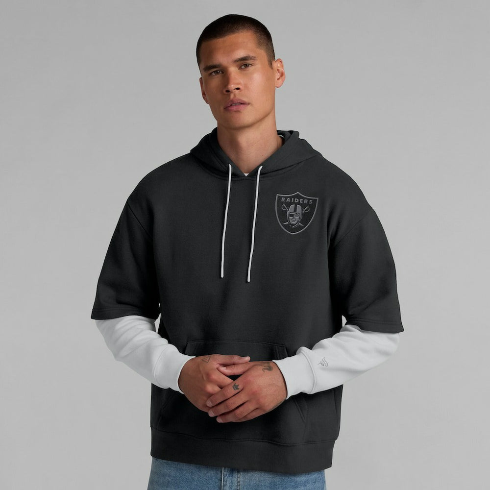 NFL Las Vegas Raiders Unisex Sleek Elements Pullover Hoodie