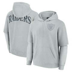 NFL Las Vegas Raiders Unisex Sleek Elements Pullover Hoodie