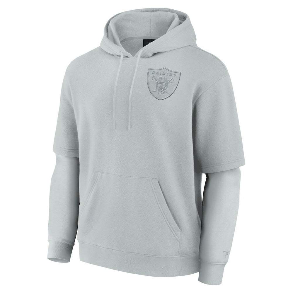 NFL Las Vegas Raiders Unisex Sleek Elements Pullover Hoodie