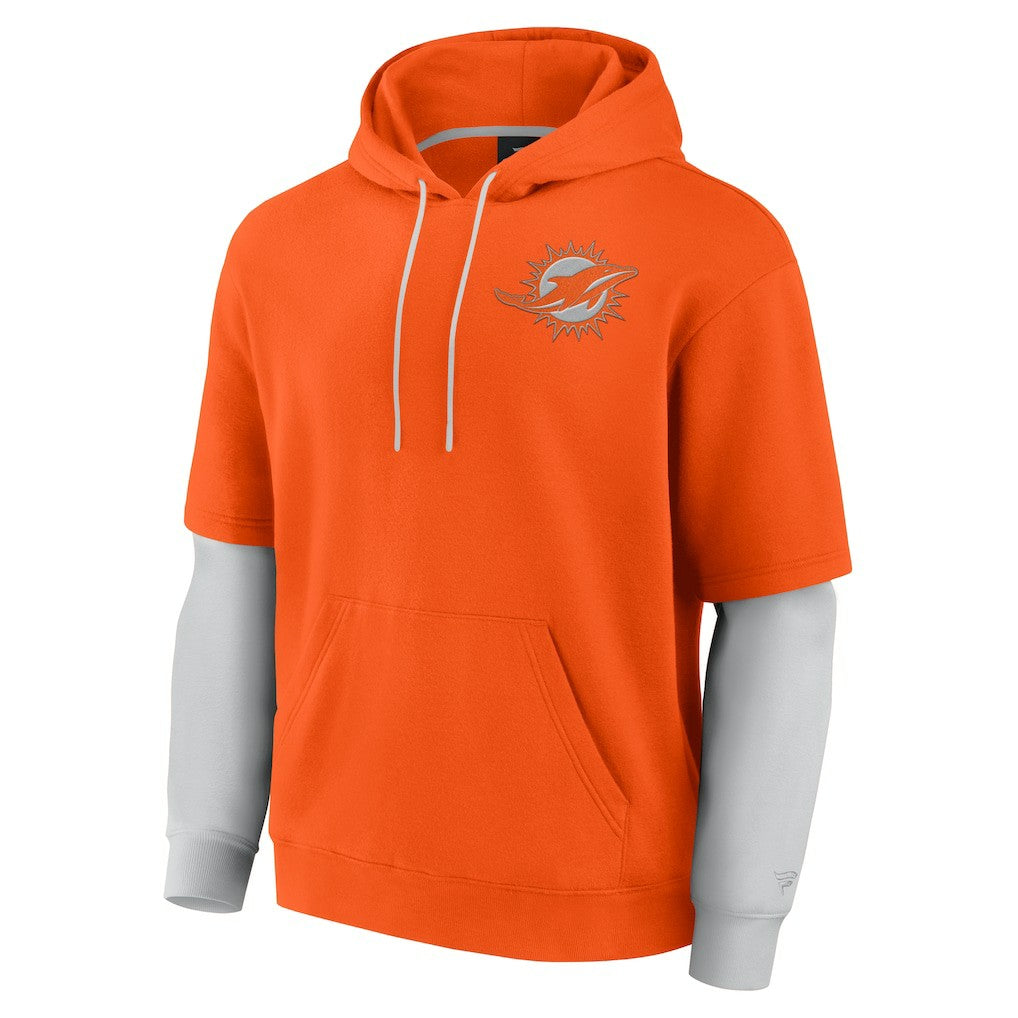 NFL Miami Dolphins Unisex Sleek Elements Pullover Hoodie