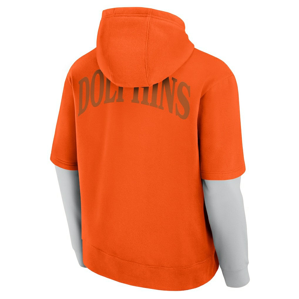 NFL Miami Dolphins Unisex Sleek Elements Pullover Hoodie