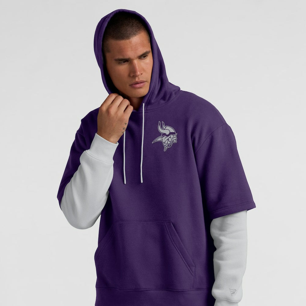 NFL Minnesota Vikings Unisex Sleek Elements Pullover Hoodie
