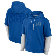 NFL New York Giants Unisex Sleek Elements Pullover Hoodie
