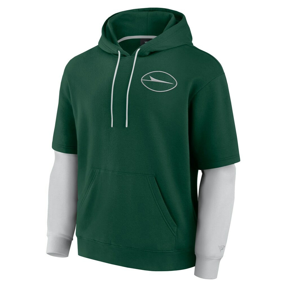 NFL New York Jets Unisex Sleek Elements Pullover Hoodie