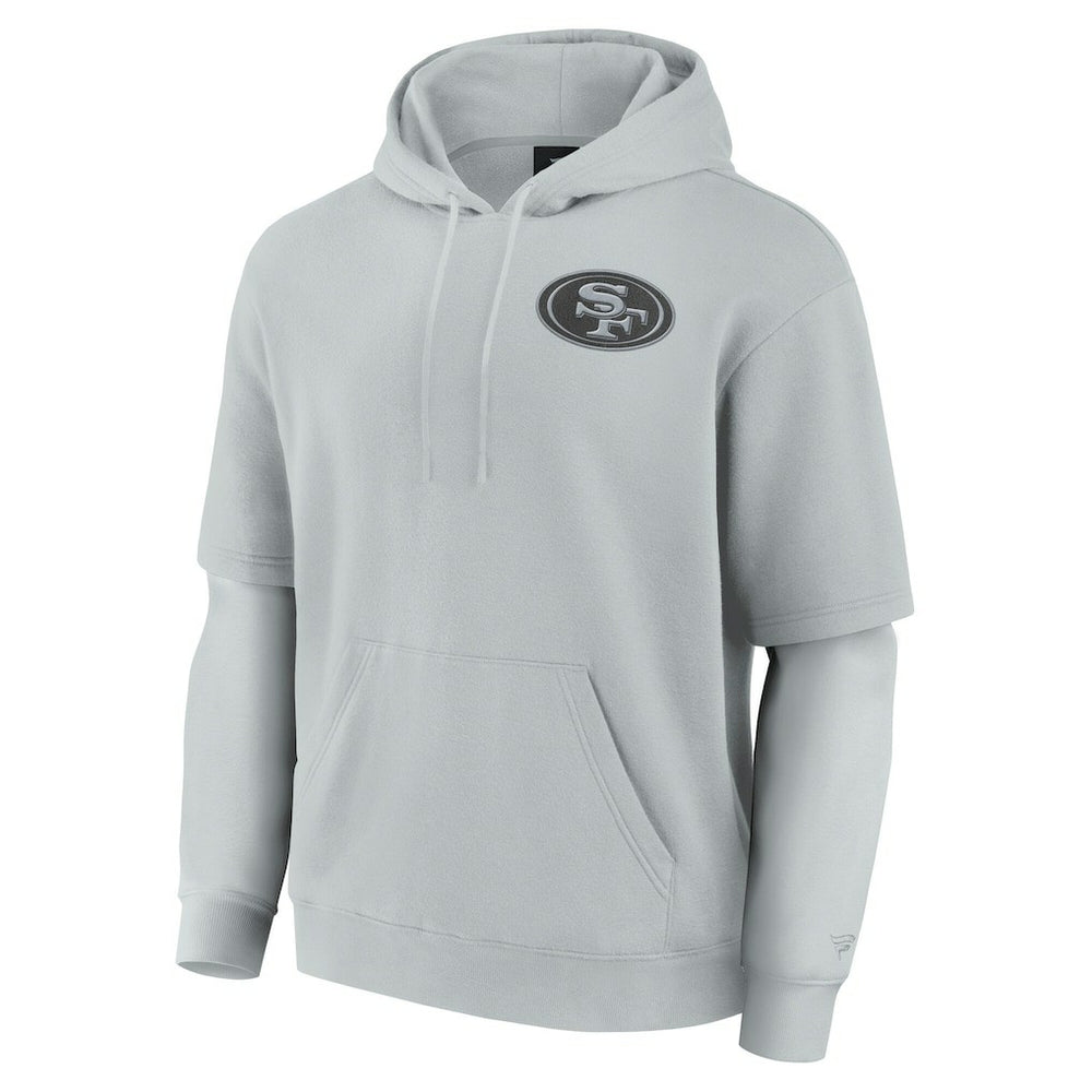 NFL San Francisco 49ers Unisex Sleek Elements Pullover Hoodie