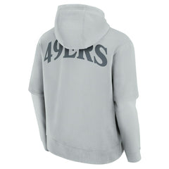 NFL San Francisco 49ers Unisex Sleek Elements Pullover Hoodie