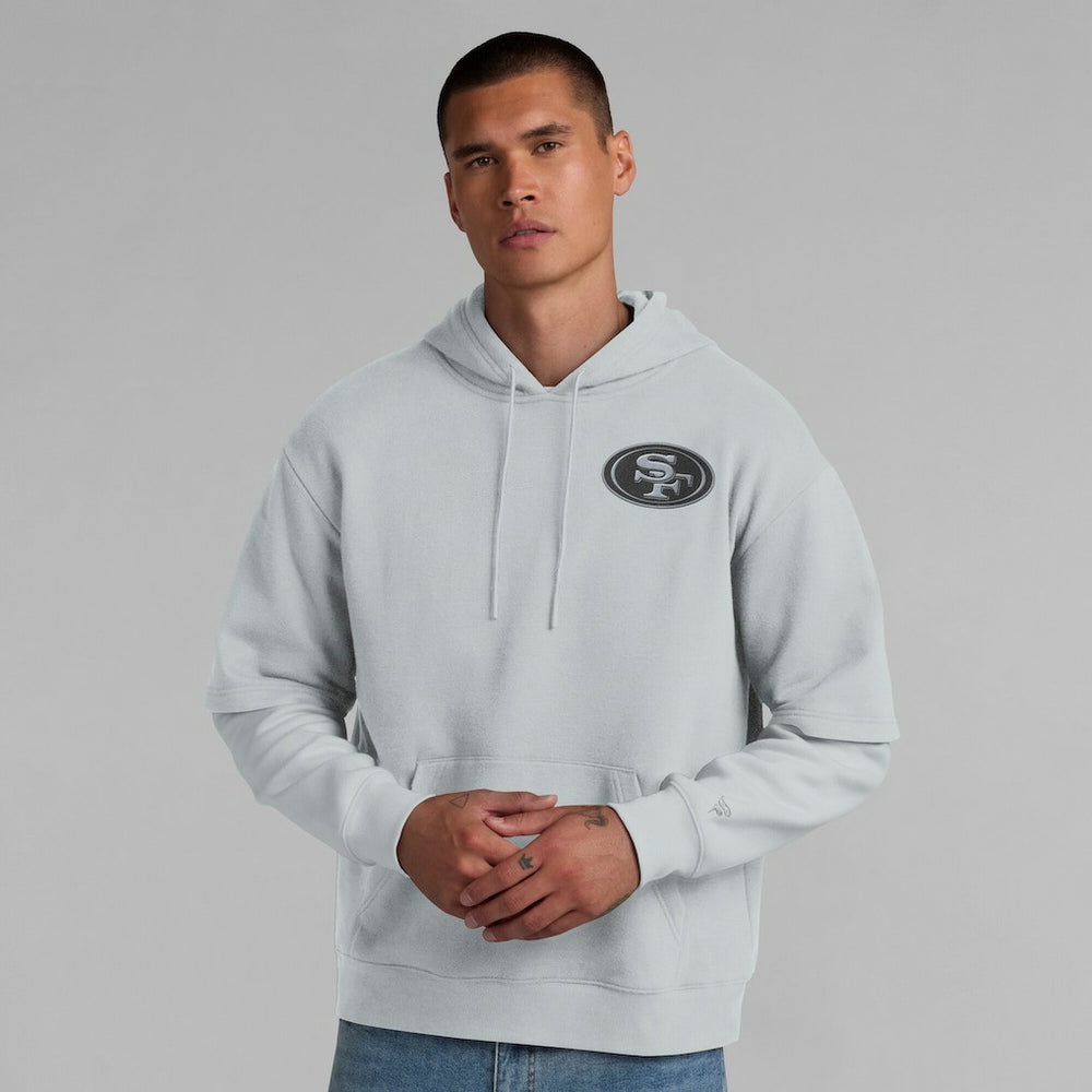NFL San Francisco 49ers Unisex Sleek Elements Pullover Hoodie
