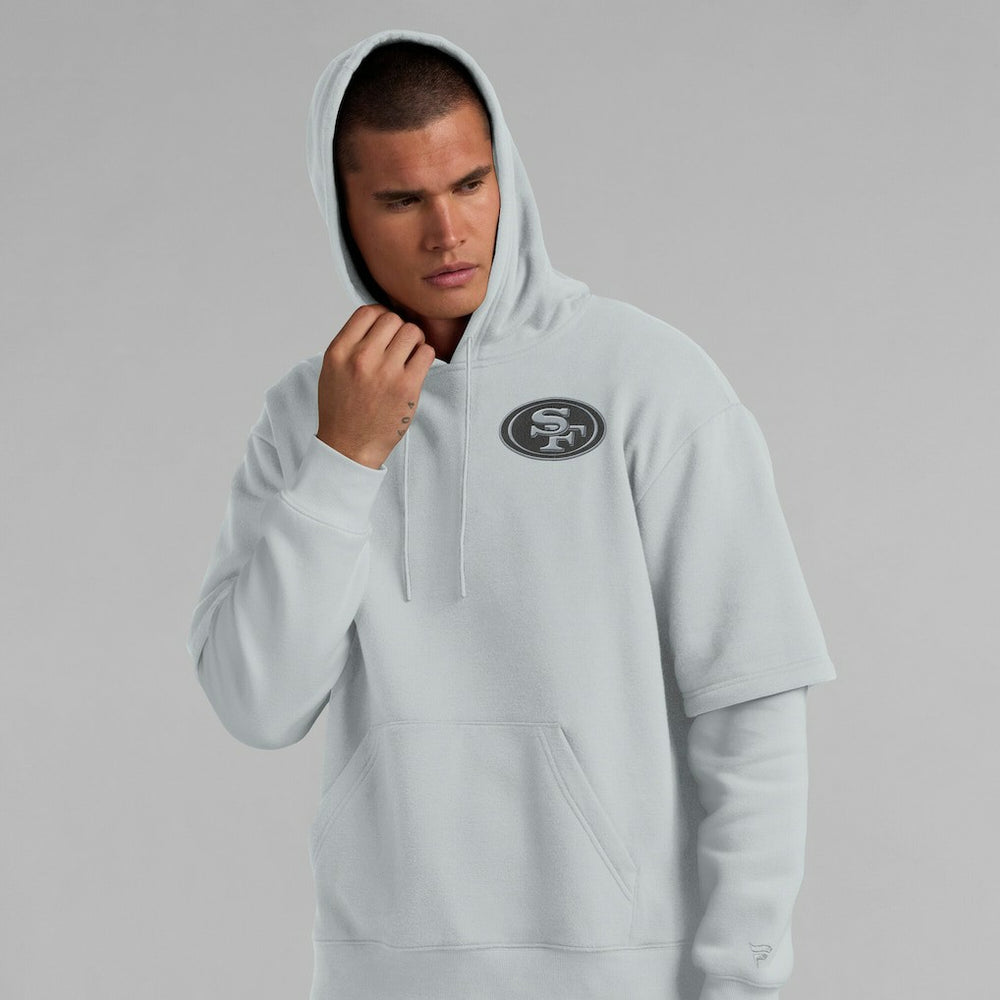 NFL San Francisco 49ers Unisex Sleek Elements Pullover Hoodie