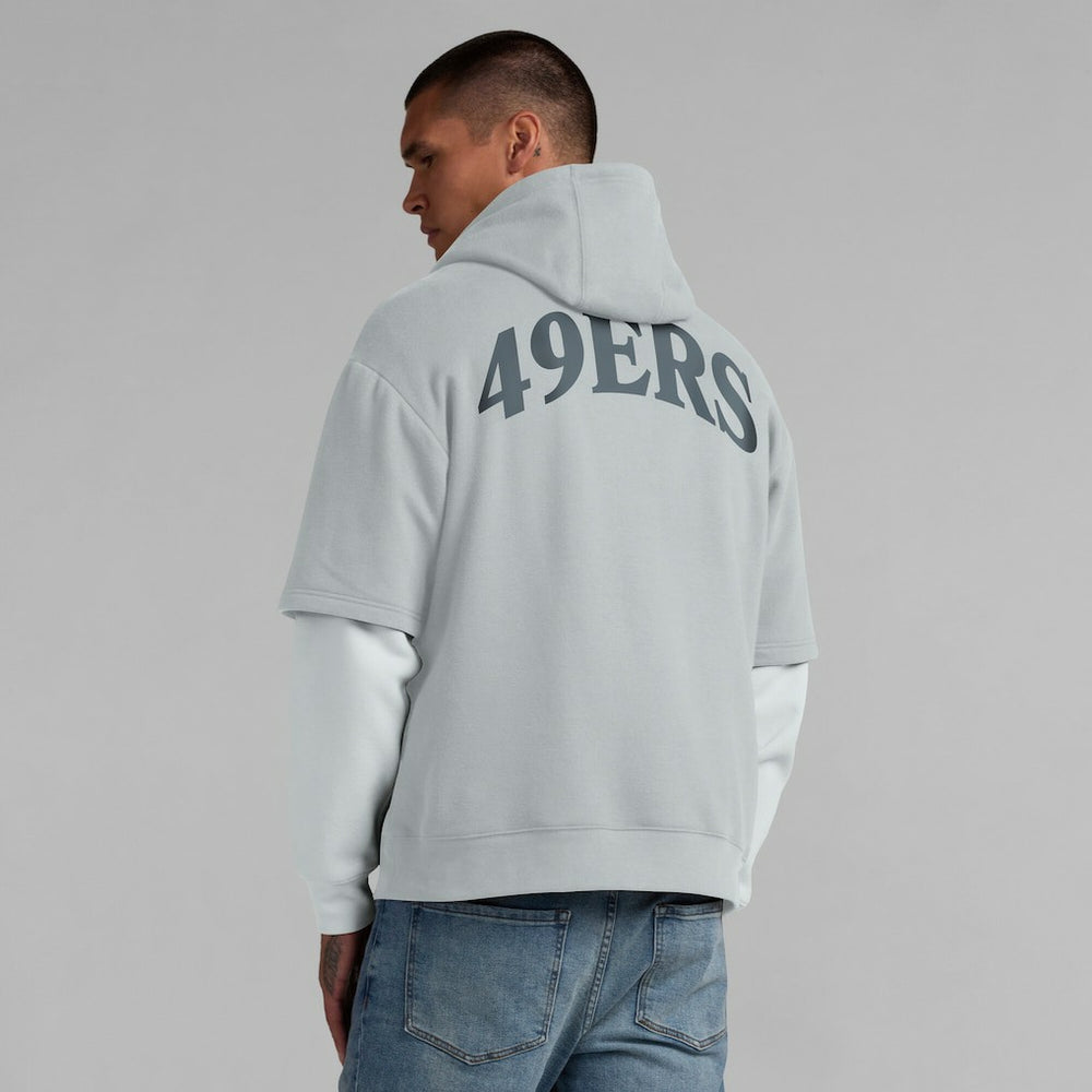 NFL San Francisco 49ers Unisex Sleek Elements Pullover Hoodie