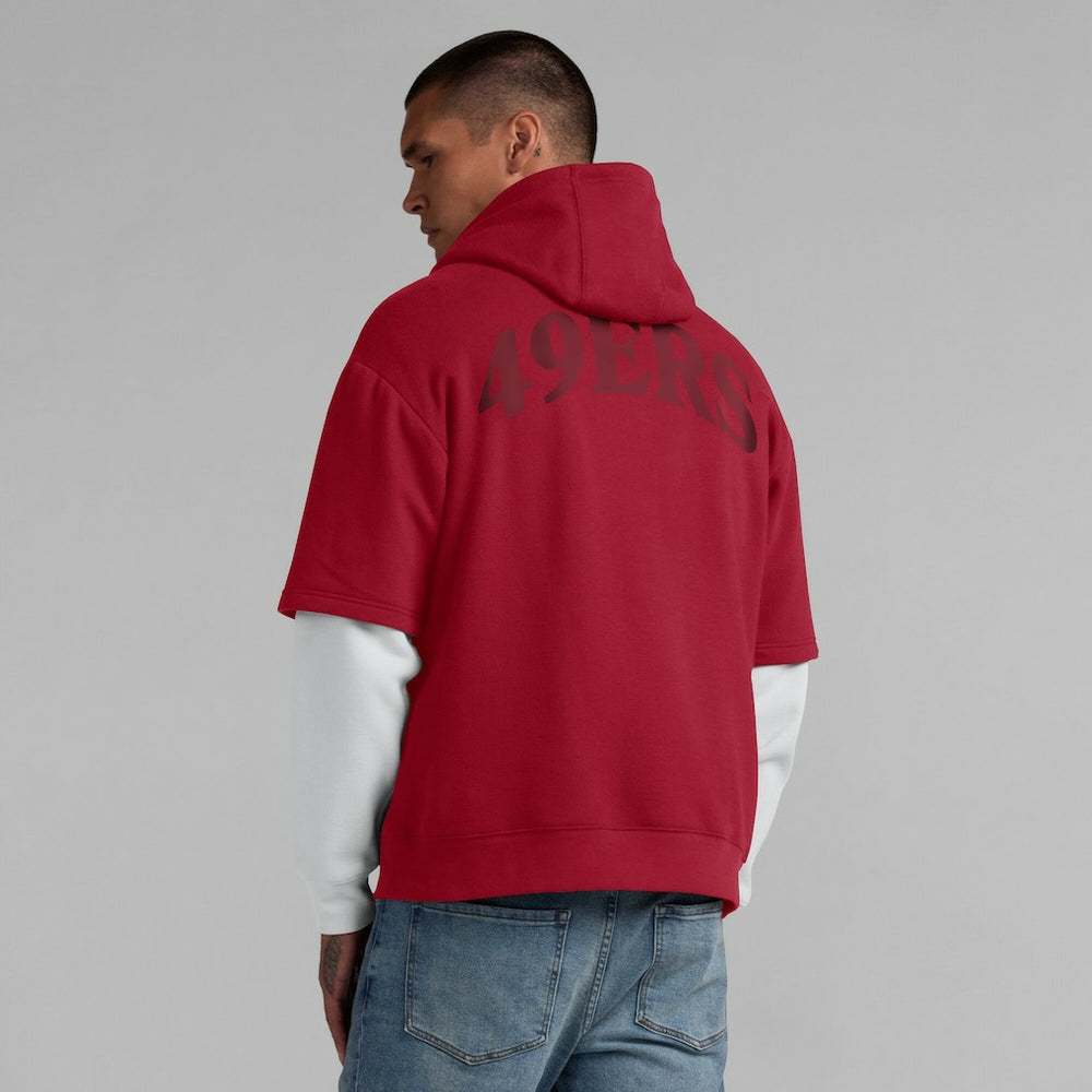 NFL San Francisco 49ers Unisex Sleek Elements Pullover Hoodie