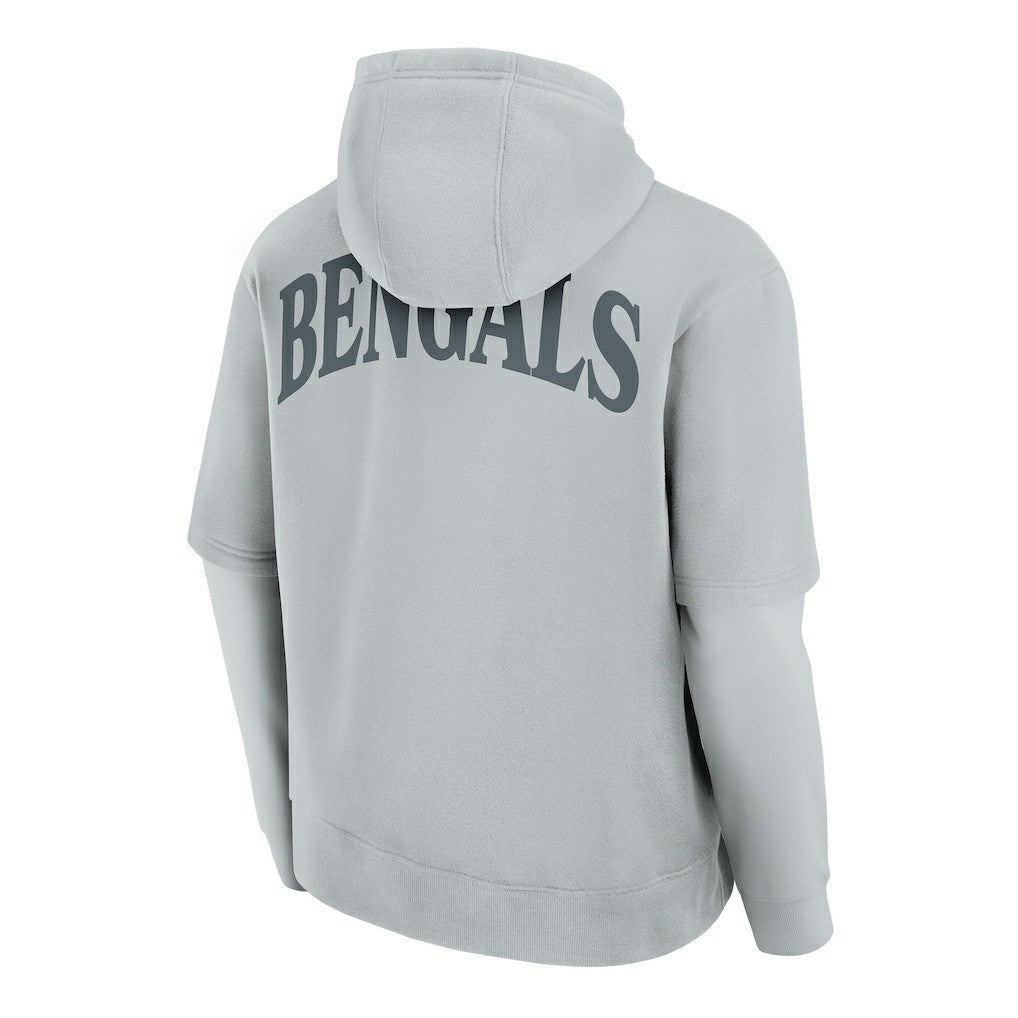 NFL Cincinnati Bengals Unisex Sleek Elements Pullover Hoodie