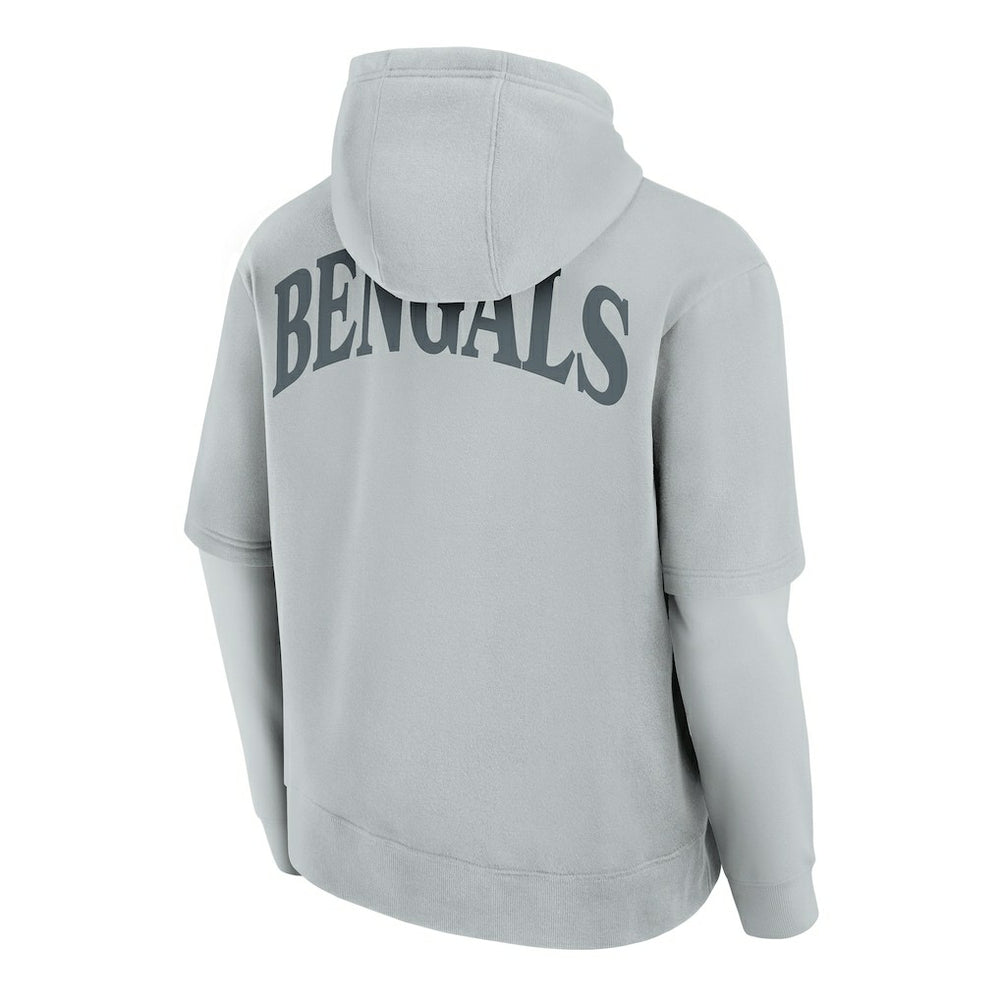 NFL Cincinnati Bengals Unisex Sleek Elements Pullover Hoodie