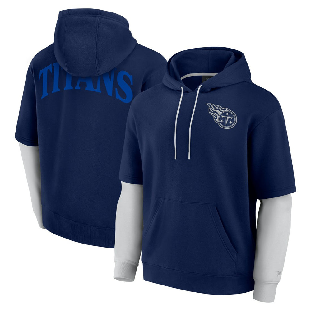 NFL Tennessee Titans Unisex Sleek Elements Pullover Hoodie
