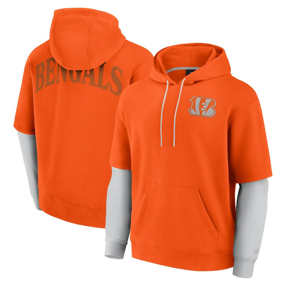 NFL Cincinnati Bengals Unisex Sleek Elements Pullover Hoodie