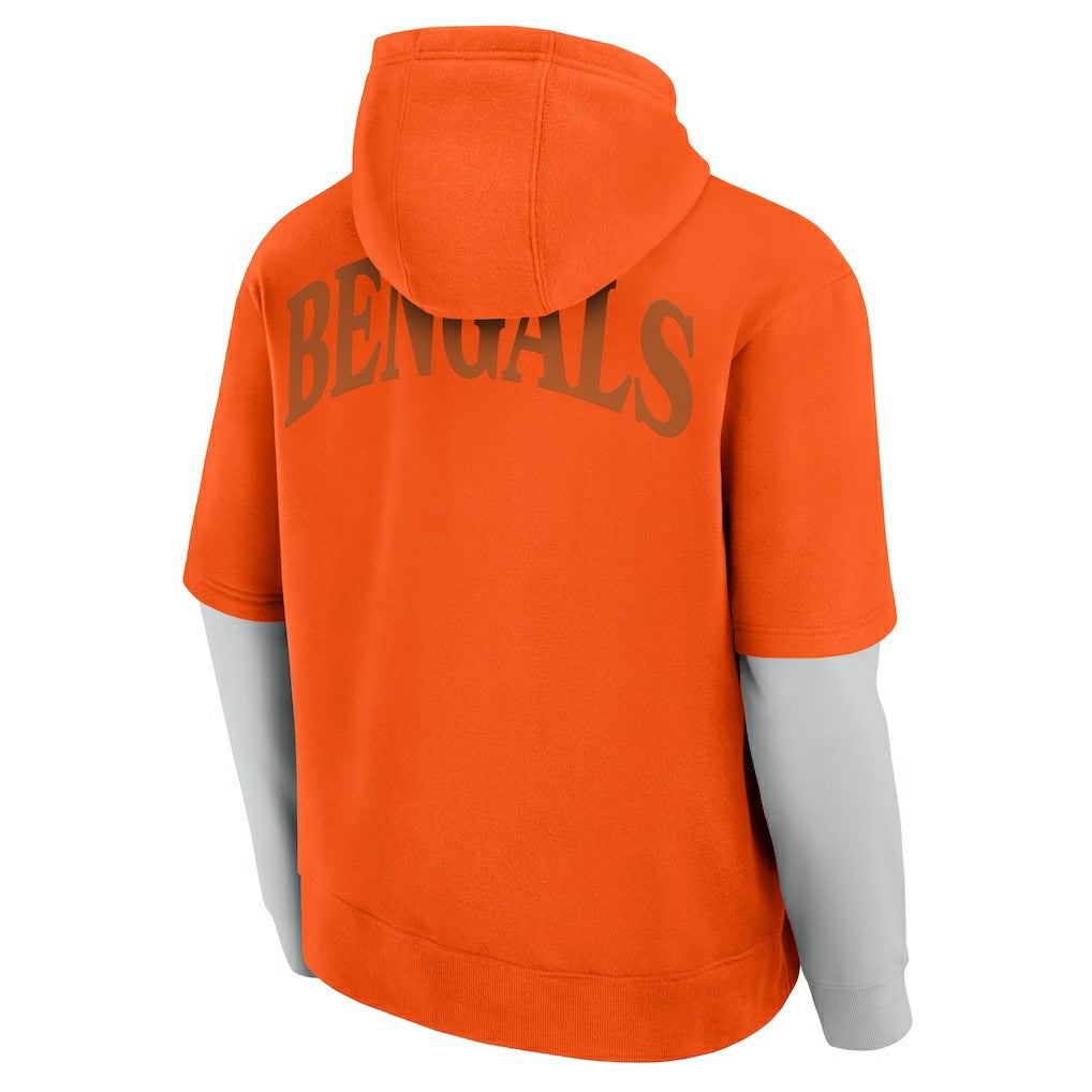 NFL Cincinnati Bengals Unisex Sleek Elements Pullover Hoodie