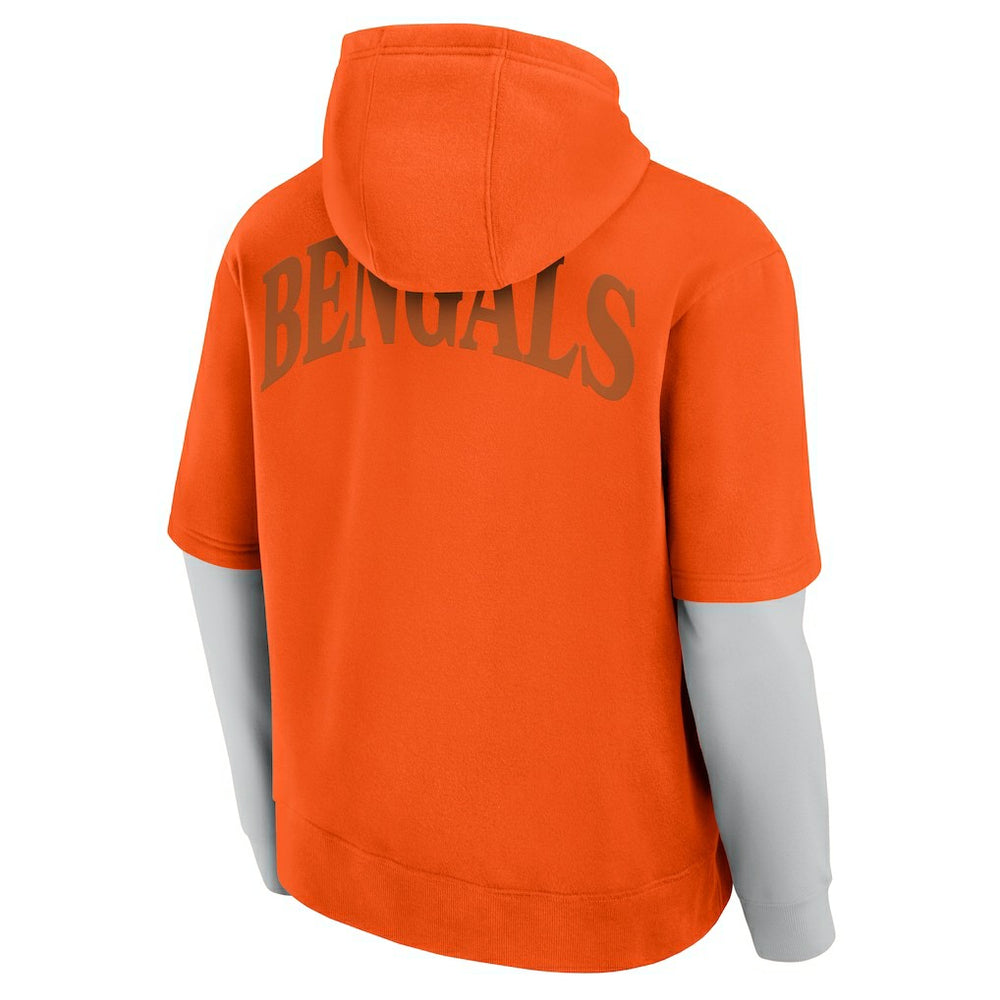 NFL Cincinnati Bengals Unisex Sleek Elements Pullover Hoodie