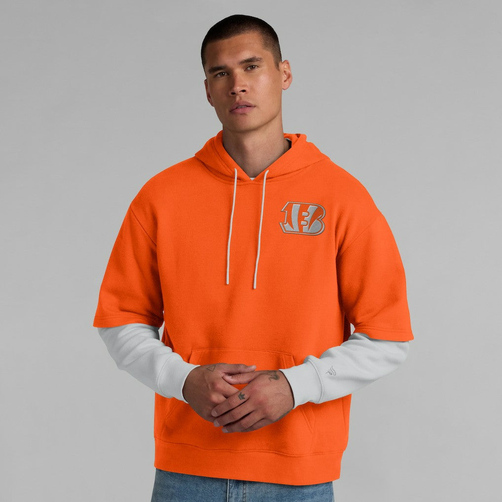 NFL Cincinnati Bengals Unisex Sleek Elements Pullover Hoodie
