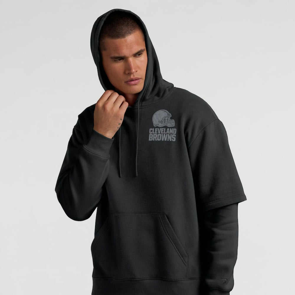 NFL Cleveland Browns Unisex Sleek Elements Pullover Hoodie