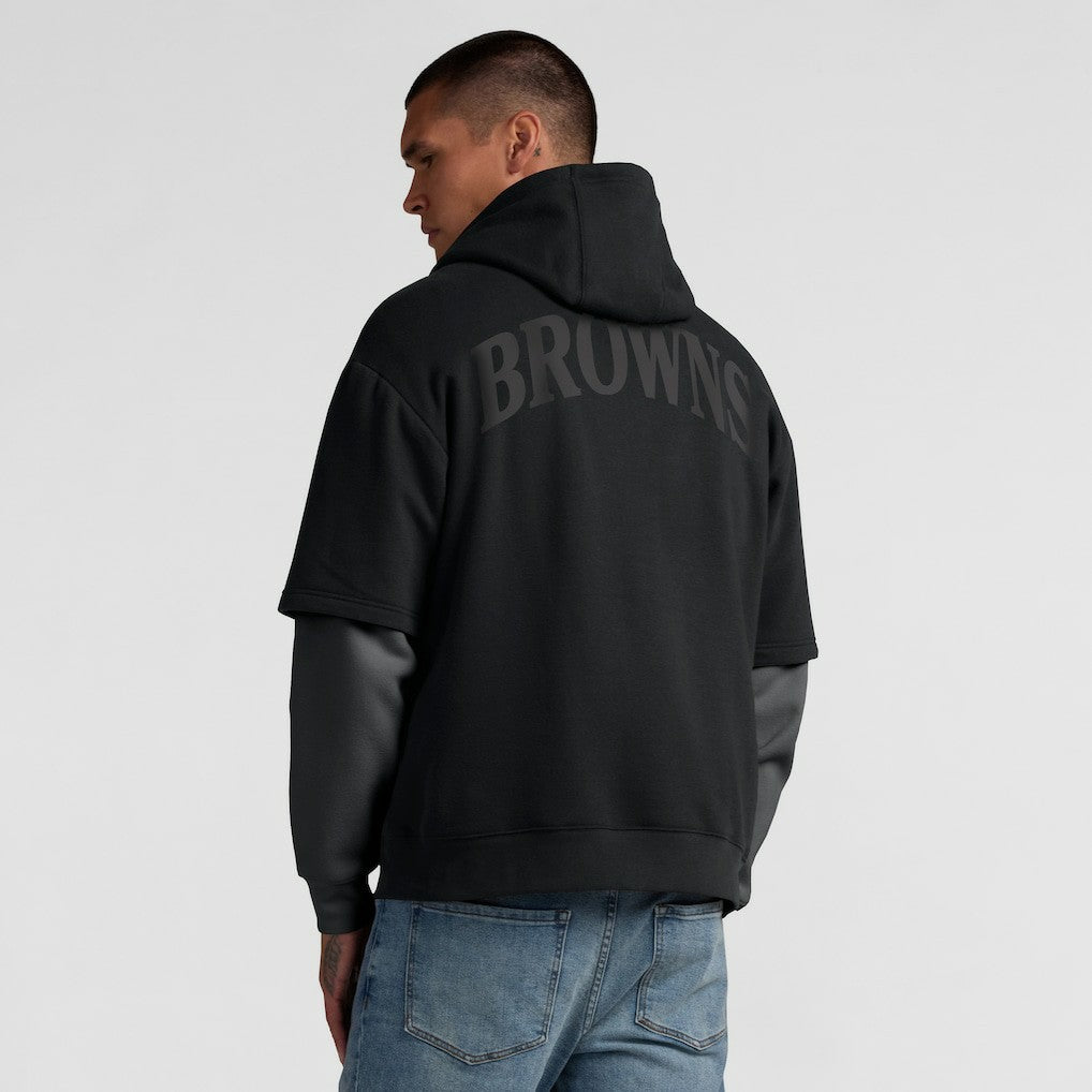 NFL Cleveland Browns Unisex Sleek Elements Pullover Hoodie