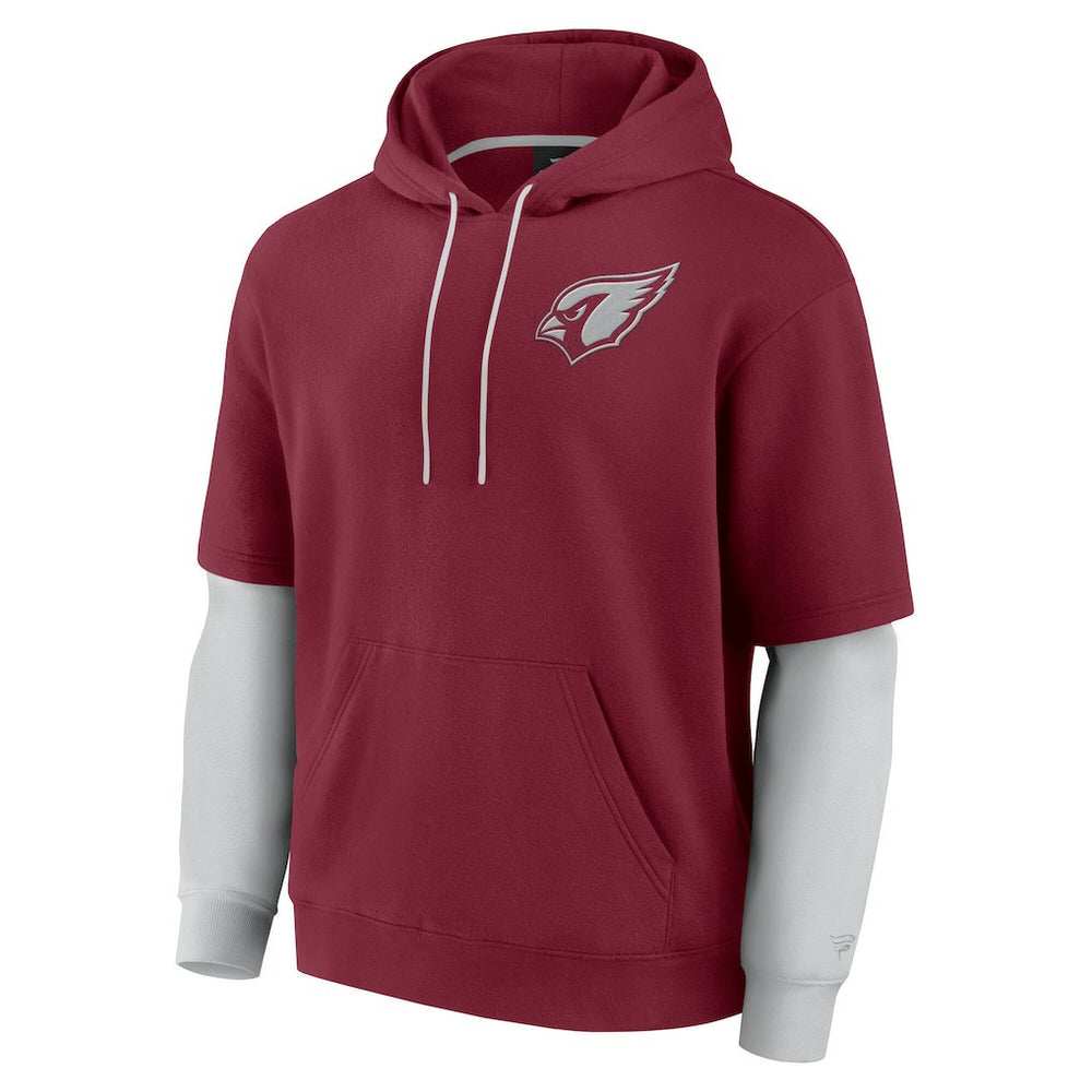 NFL Arizona Cardinals Unisex Sleek Elements Pullover Hoodie