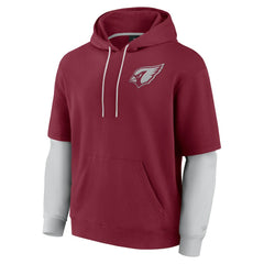 NFL Arizona Cardinals Unisex Sleek Elements Pullover Hoodie