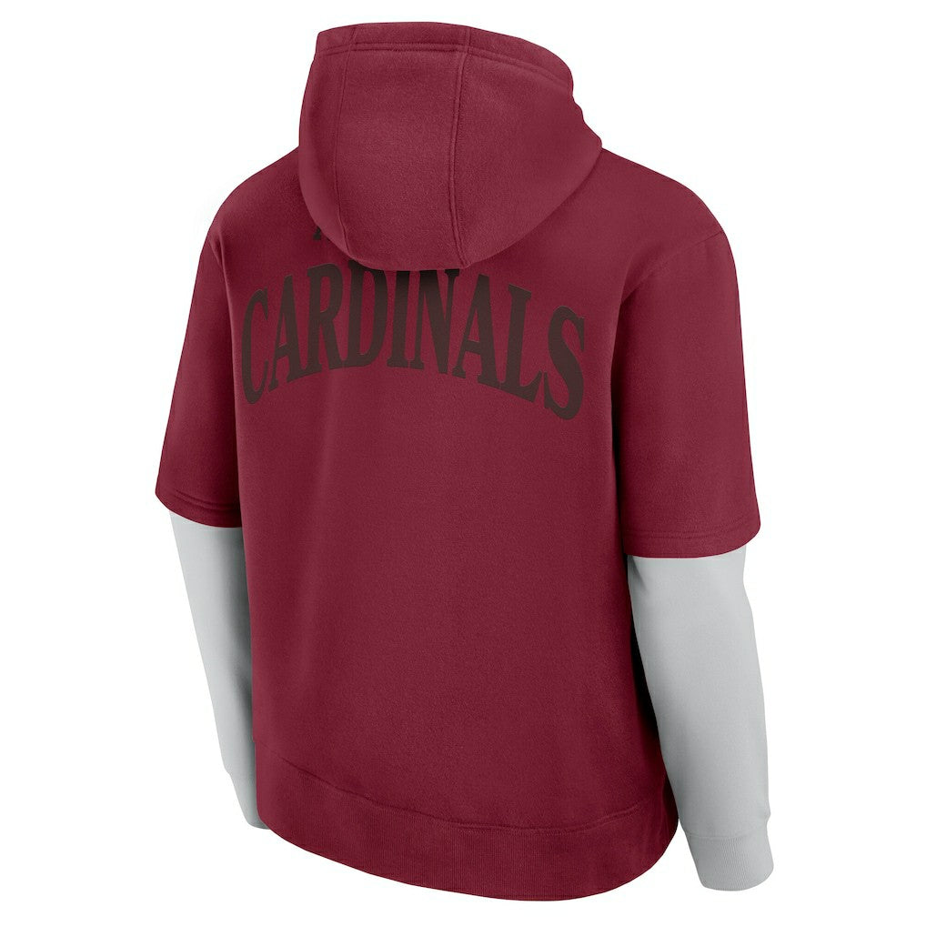 NFL Arizona Cardinals Unisex Sleek Elements Pullover Hoodie