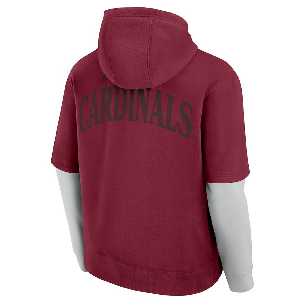 NFL Arizona Cardinals Unisex Sleek Elements Pullover Hoodie