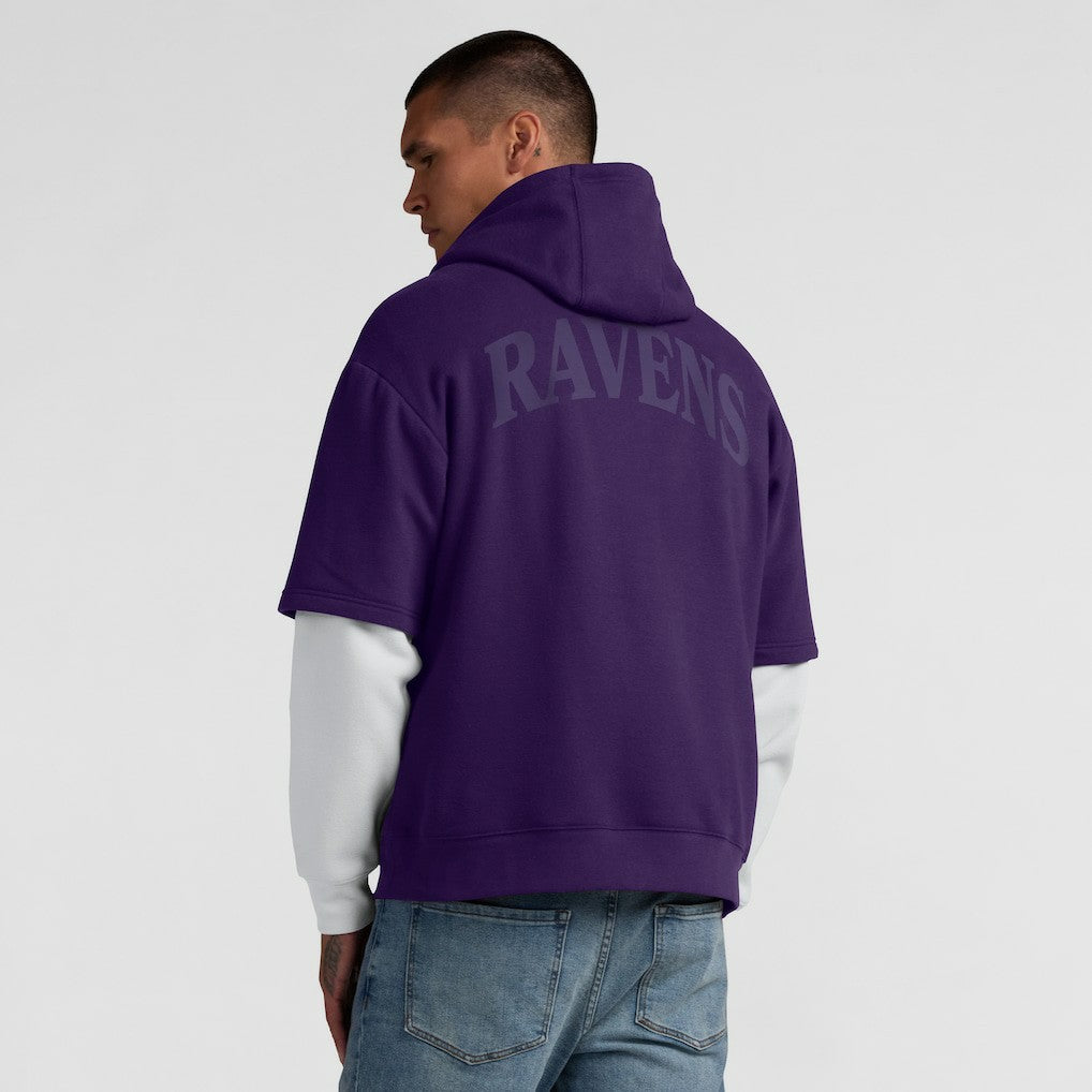 NFL Baltimore Ravens Unisex Sleek Elements Pullover Hoodie