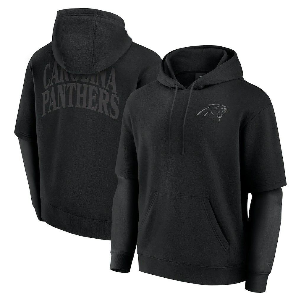 NFL Carolina Panthers Unisex Sleek Elements Pullover Hoodie
