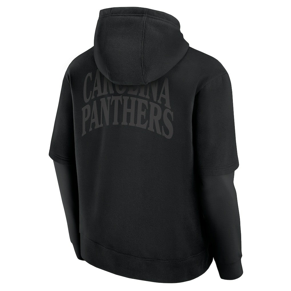 NFL Carolina Panthers Unisex Sleek Elements Pullover Hoodie