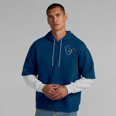 NFL Houston Texans Unisex Sleek Elements Pullover Hoodie